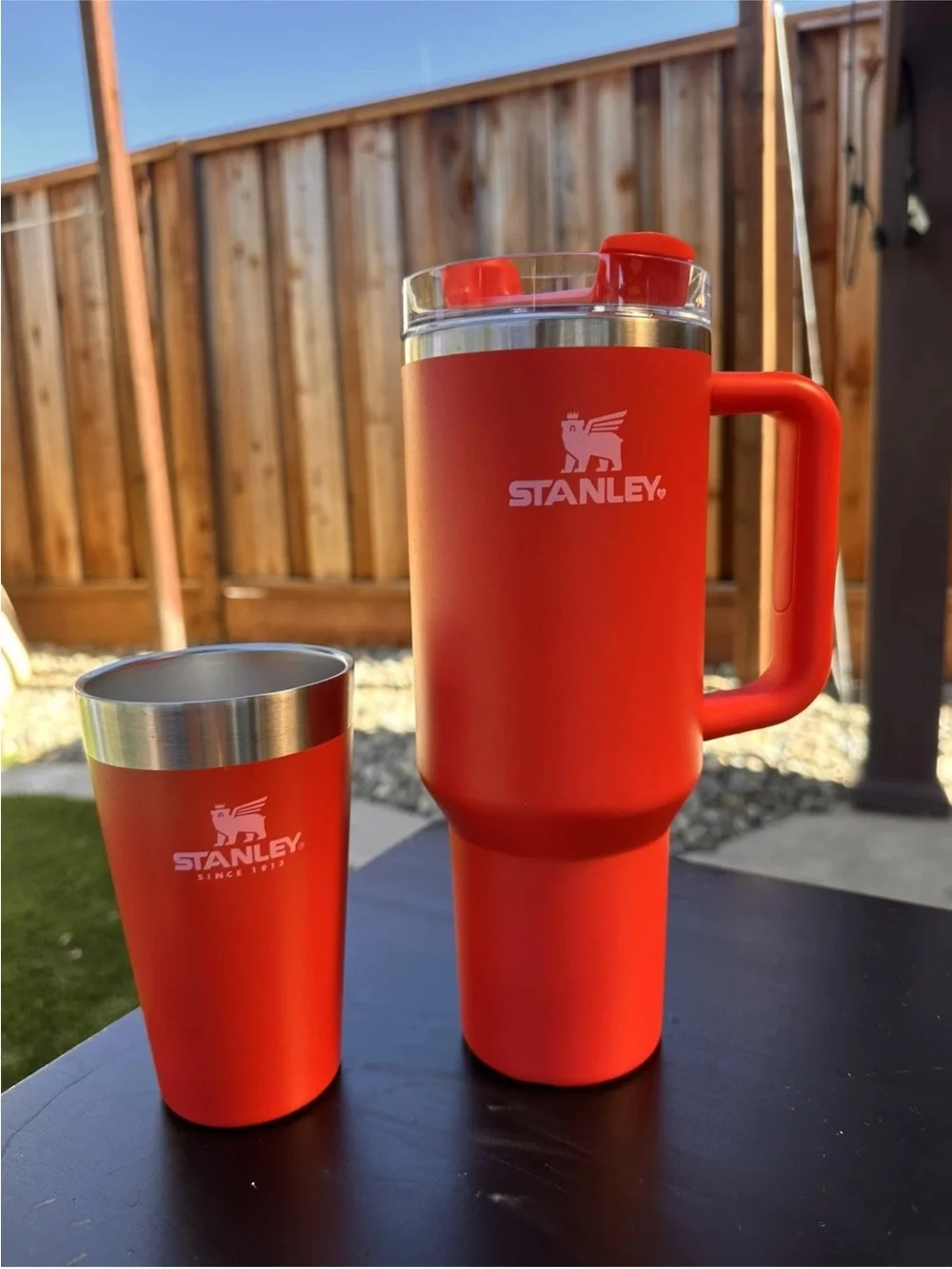 Stanley target valentines heart 2pc 40 oz quencher and pint cup